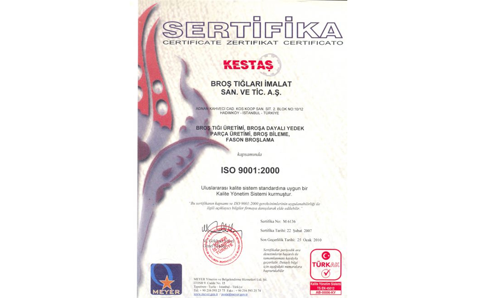 Kestaş | Hakkımızda